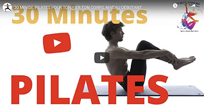 Yoga Péda_Vidéo Youtube 30 minutes de pilates pour tonifier le corps niveau débutant